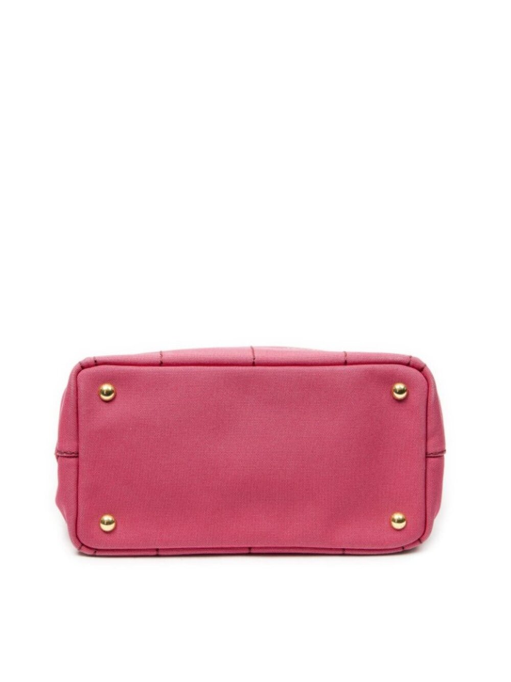 Prada Canapa Small Tote Fuchsia Pink Canvas - Picture 6 of 10